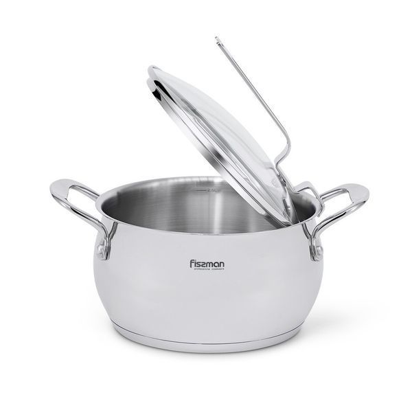 Каструля з кришкою Fissman Vita 3,5 л 5216 5216 фото