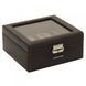 Скринька для зберігання годинника Friedrich Lederwaren &laquo;Bond&raquo; Brown 20085-3 20085-3 фото 1