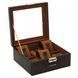 Скринька для зберігання годинника Friedrich Lederwaren &laquo;Bond&raquo; Brown 20085-3 20085-3 фото 3