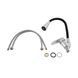 Змішувач для кухні Lidz Tani 008F3 з гнучким виливом (k40) LDTAN008F3BCR39484 Black / Chrome SD00045588 фото 4
