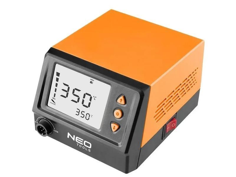 Паяльна станція Neo Tools SL1 (19-200) 60 Вт 180-450 &deg;C РК дисплей ESD захист автоматичне вимкнення 19-200 фото