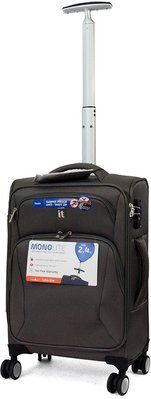 Валіза на 4 колесах IT Luggage SATIN Dark Grey S 35 л (IT12-2225-08-S-S755) IT12-2225-08-S-S755 фото
