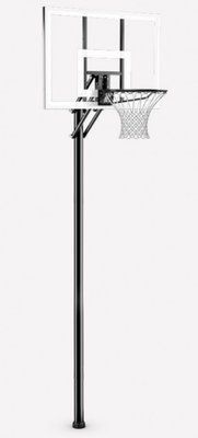 Баскетбольна стійка Spalding Silver In-Ground 44" 881596CN 881596CN фото