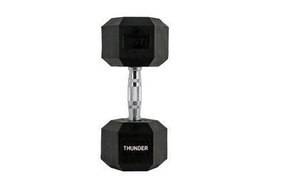 Гантель шестигранна 17,5 кг THUNDER HEXAGONAL-DUMBBELLS-17,5K HEXAGONAL-DUMBBELLS-17,5K фото