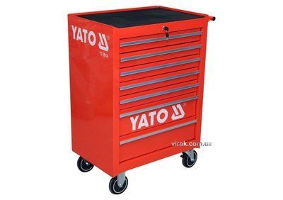 Шафа-візок для інструментів YATO з 7 шуфлядами, 995х680х458 мм [1] YT-0914 YT-0914 фото