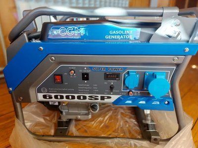 Генератор бензиновий однофазний CGM 6000SP 6000SP фото