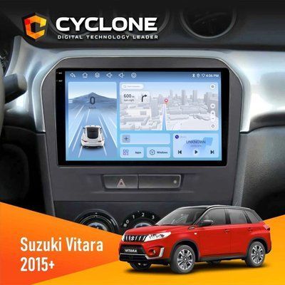 Штатна магнітола Suzuki Vitara 2015 Cyclone C9-012 4x64 DSP 4G НФ-00008041 фото