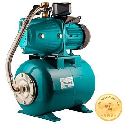 Станція 1.1кВт Hmax 55м Qmax 70л/хв (самовсмоктуючий насос) 24л Україна AQUATICA (775088/24) 775088/24 фото
