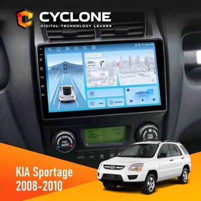 Штатна магнітола KIA Sportage 2008-2010 Climate Cyclone C9-012 4x64 DSP 4G НФ-00007924 фото