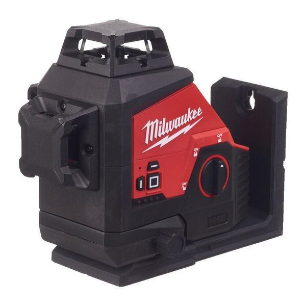 Нівелір лазерний 3D акумуляторний MILWAUKEE, M12 3PLKIT-401P (360 градусів, зелений промінь) (заміна на 4933499379) 4933478960 фото