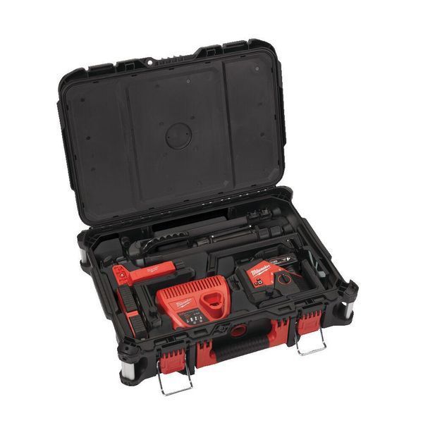 Нівелір лазерний 3D акумуляторний MILWAUKEE, M12 3PLKIT-401P (360 градусів, зелений промінь) (заміна на 4933499379) 4933478960 фото