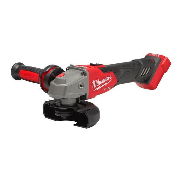 Шліфмашина кутова акумуляторна безщіткова MILWAUKEE, M18 FSAGV125XB-0X, 1200 Вт, діаметр 125мм (каркас, антивібраційна бічна рук 4933478436 фото