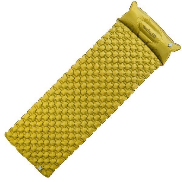 Килимок надувний Wechsel Coreo Double-Tube TL Lemon/Grey (233122) DAS301741 фото