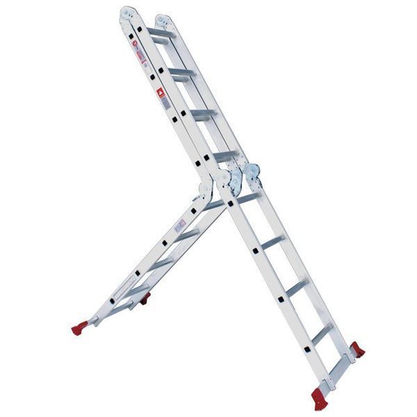 Драбина алюмінієва мультифункціональна трансформер INTERTOOL LT-0029 LT-0029 фото