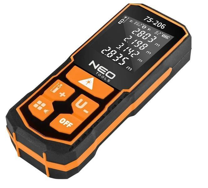 Лазерний далекомір NEO Tools 75-206 (100 м) 75-206 фото