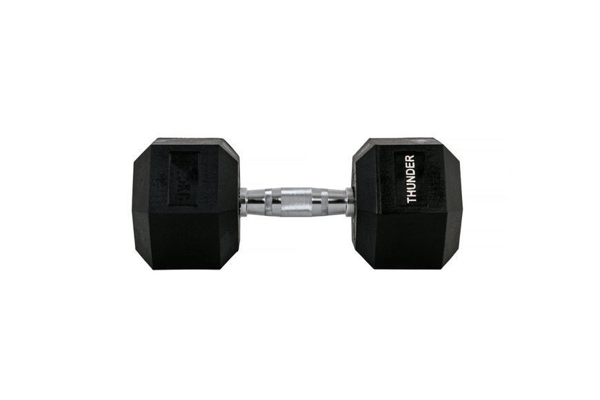 Гантель шестигранна 17,5 кг THUNDER HEXAGONAL-DUMBBELLS-17,5K HEXAGONAL-DUMBBELLS-17,5K фото