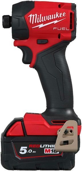 Шуруповерт ударний гідравлічний акумуляторний безщітковий MILWAUKEE, M18 FIDRQ-502X,113Нм (зарядний пристрій М12-18 FC, 2 акумул 4933498912 фото