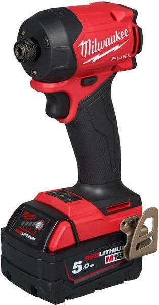 Шуруповерт ударний гідравлічний акумуляторний безщітковий MILWAUKEE, M18 FIDRQ-502X,113Нм (зарядний пристрій М12-18 FC, 2 акумул 4933498912 фото