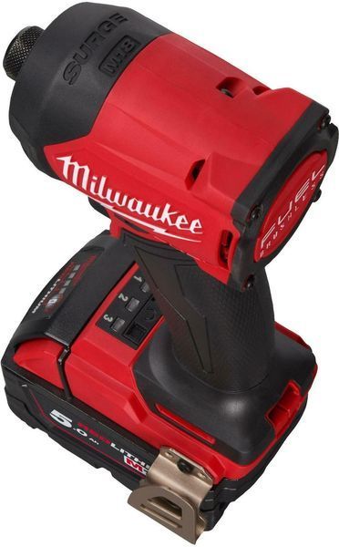 Шуруповерт ударний гідравлічний акумуляторний безщітковий MILWAUKEE, M18 FIDRQ-502X,113Нм (зарядний пристрій М12-18 FC, 2 акумул 4933498912 фото