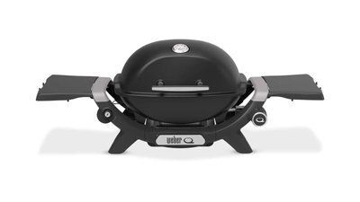 Газовий гриль Weber Q1200N Black з бічними столиками 1501070 1501070 фото