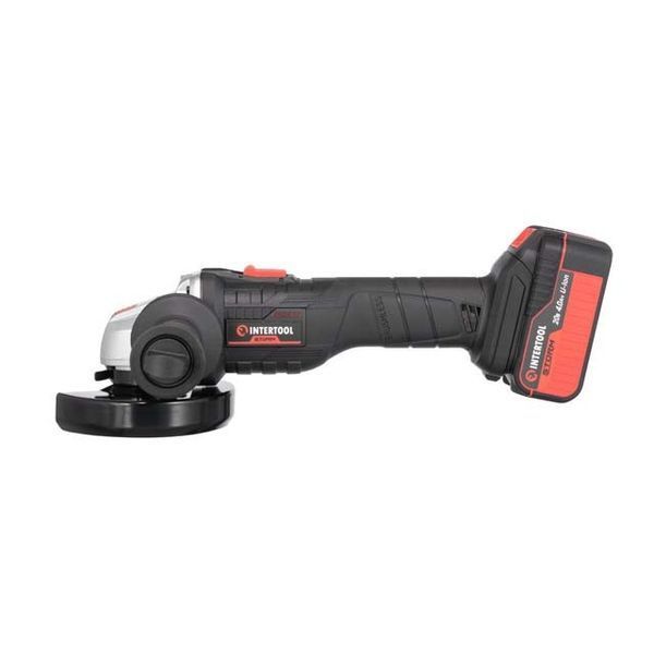 Шліфмашина кутова акумуляторна Intertool WT-0366 WT-0366 фото