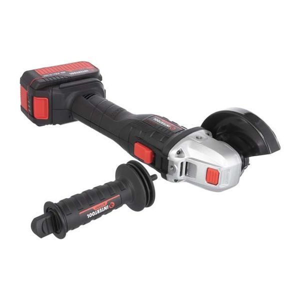 Шліфмашина кутова акумуляторна Intertool WT-0366 WT-0366 фото
