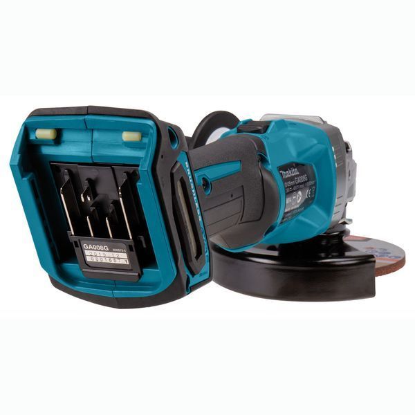 Акумуляторна кутова шліфмашина XGT 40 V MAX Makita GA008GM201 GA008GM201 фото