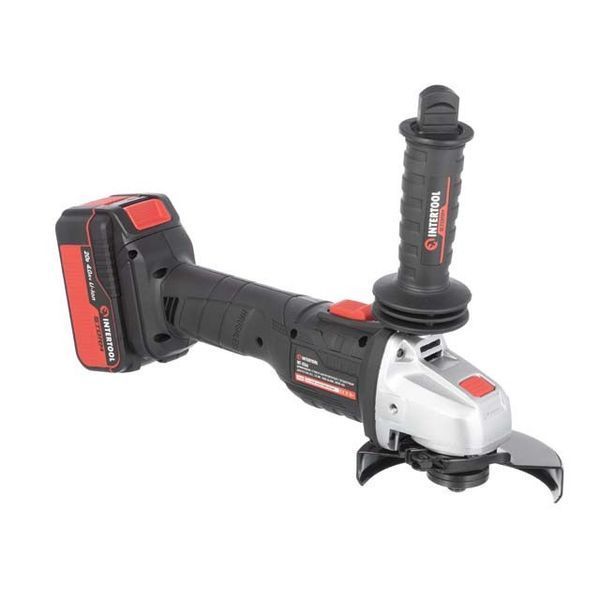Шліфмашина кутова акумуляторна Intertool WT-0366 WT-0366 фото