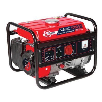Генератор бензиновий INTERTOOL DT-1111 DT-1111 фото
