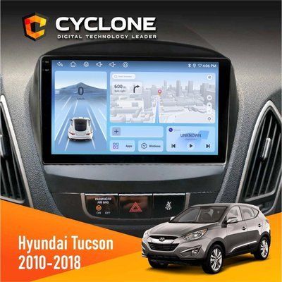Штатна магнітола Hyundai Tucson 2010-2018 Cyclone C9-012 4x64 DSP 4G НФ-00007892 фото