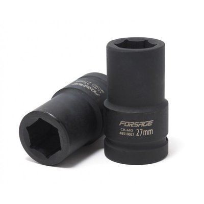 Головка ударна глибока 1" 6-гранна 63мм F-48510063 17198(for) фото