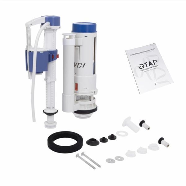 Унітаз підлоговий Qtap Robin New Ultra Quiet безобідковий з сидінням Soft-close WHITE QT13226083AW SD00052565 фото