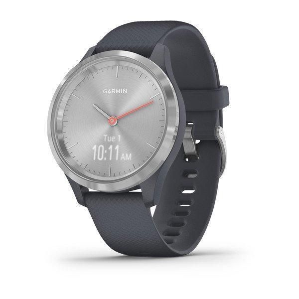 Фітнес-годинник Garmin vivomove 3S Sport Silver-Blue 010-02238-20 010-02238-20 фото
