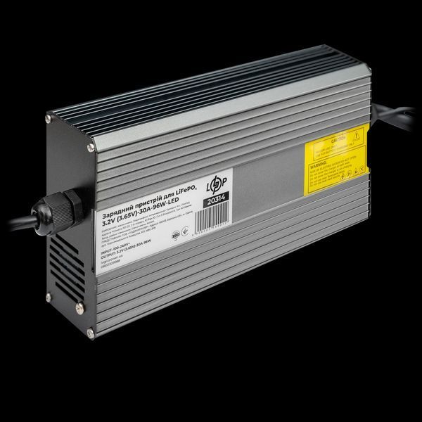 Зарядний пристрій для акумуляторів LiFePO4 3.2V (3.65V)-30A-96W-LED 20314(log) фото