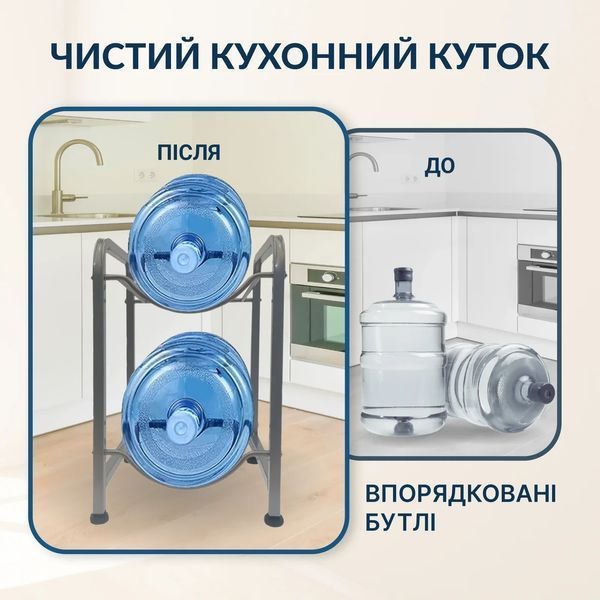 Підставка металева ViO MR2 на 2 бутлі розбірна MR2 фото