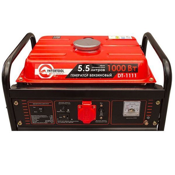 Генератор бензиновий INTERTOOL DT-1111 DT-1111 фото