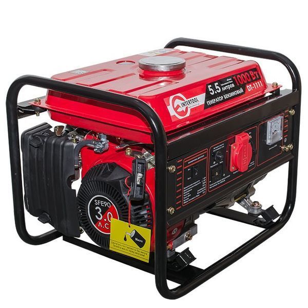 Генератор бензиновий INTERTOOL DT-1111 DT-1111 фото