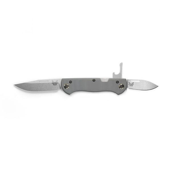 Ніж Benchmade "Weekender", 2 клинки, сірий 317 фото