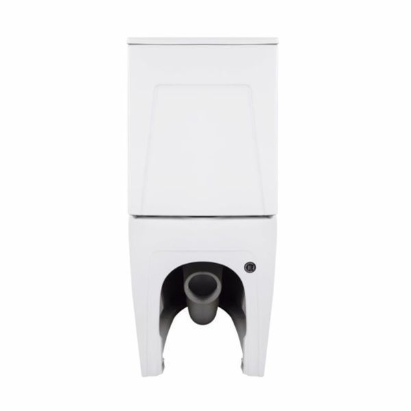 Унітаз підлоговий Qtap Robin New Ultra Quiet безобідковий з сидінням Soft-close WHITE QT13226083AW SD00052565 фото