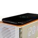 Годинник настільний з радіо Technoline WT487 Wireless Mobile Charging White/Brown (WT487) DAS302715 фото 4