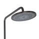 Душова система для душу Qtap Slavonice на два споживачі QTSLA110GMB45913 Gunmetal Black PVD SD00052037 фото 5