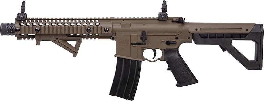 Спортивна пневматична гвинтівка або рогатка Crosman / Panther Arms DPMS SBR Full Automatic CO2 BB Air Rifle DSBRFDE фото