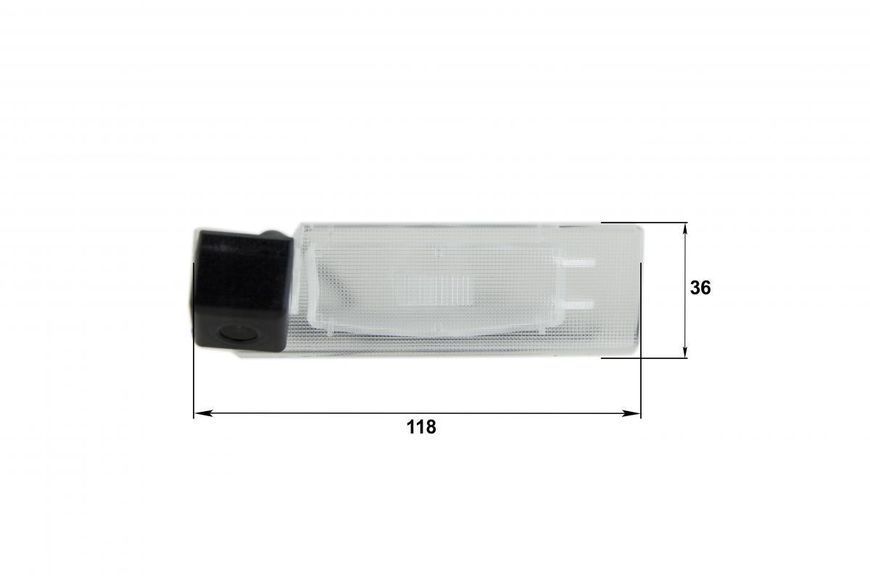 Камера заднього огляду Falcon HS8123-AHD Cube Kia K5 2011-2014 / K4 FN HS8123AHD Cube фото