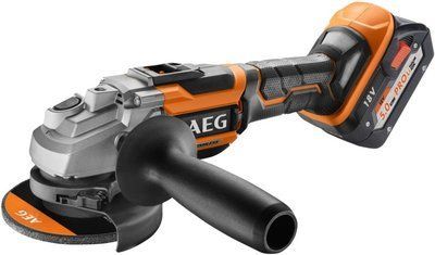 Акумуляторна кутова шліфмашина AEG BEWS18-125BL-502C (4935464417) 4935464417 фото