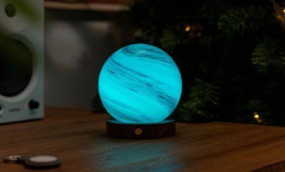 Світильник на акумуляторі Gingko AstraGlass Light Large, полярна хмара, 8 режимів освітлення | G050L-PC G050L-PC фото