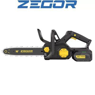 Пила ланцюгова акумуляторна Zegor CSPB-21BL-16W PROFESSIONAL 2 акумулятори 4330 4330 фото