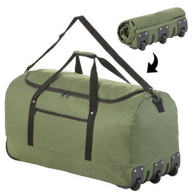 Сумка дорожня на колесах TravelZ Wheelbag 100 Liter Green (603095) 930793 фото
