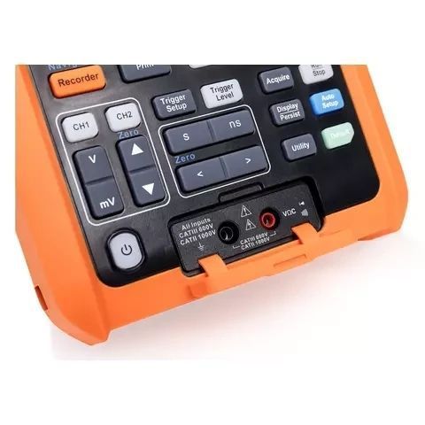 Портативний цифровий осцилограф SIGLENT SHS1102X з ізольованими каналами 907615(m) фото