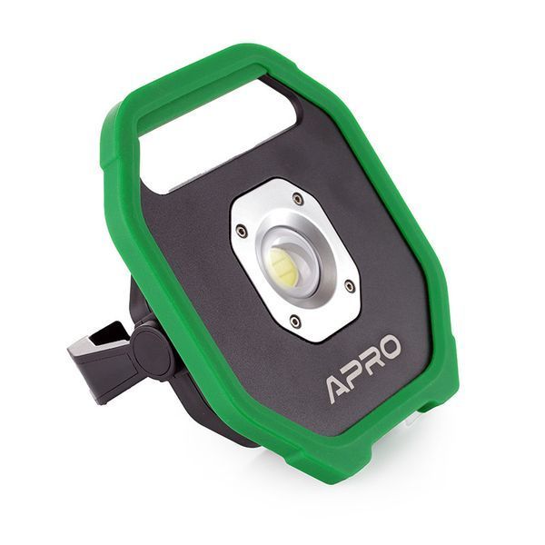 Акумуляторний світлодіодний прожектор 10 Вт (Li-ion 3.7 V 4400 mAh) APRO 078096 078096 фото