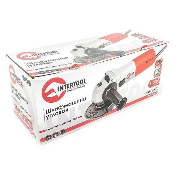 Шлифмашина угловая (болгарка) INTERTOOL DT-0263 DT-0263 фото